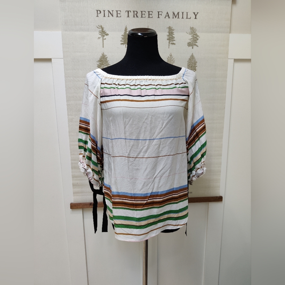Massimo Dutti Off the Shoulder Top - 2